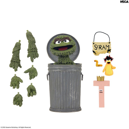 [$39.99] Sesame Street Ultimate Oscar the Grouch Action Figure