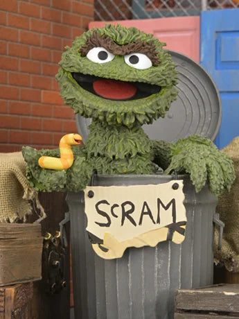 [$39.99] Sesame Street Ultimate Oscar the Grouch Action Figure