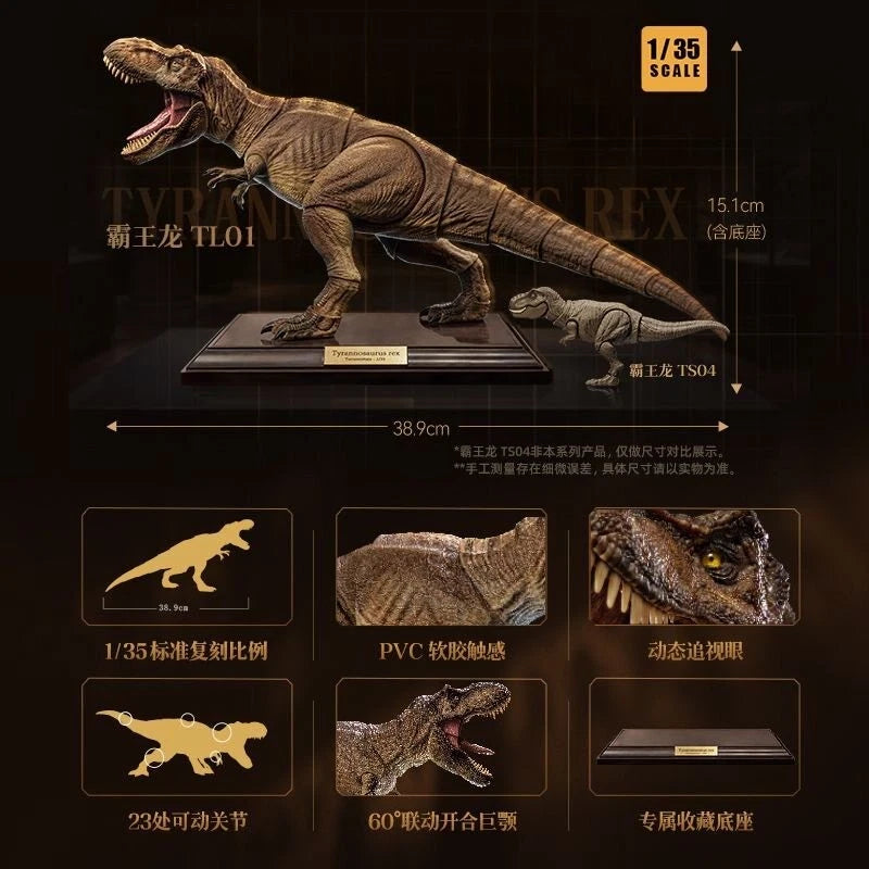 [$59.99] Jurassic Terraventure TL01 Legend Tyrannosaurus Rex 1/35 Model Kit