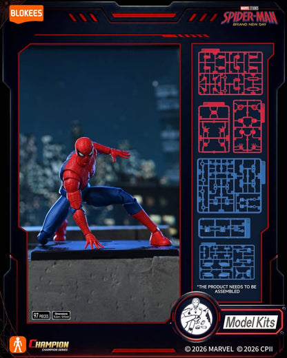 [$19.99] Blokees Marvel Brand New Day Spider-Man Champion Class Model Kit