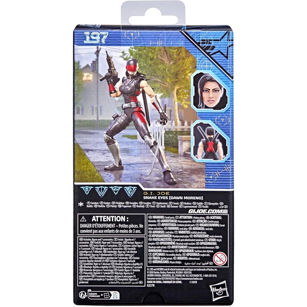[$27.99] G.I. Joe Classified Series Dawn Moreno Snake Eyes