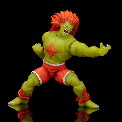 [$39.99] Jada Toys Ultra Street Fighter II Glow in the Dark Blanka (Player 2)