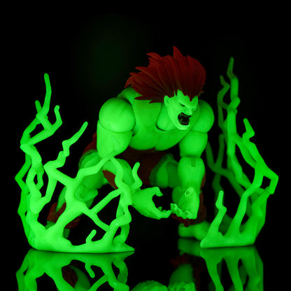 [$39.99] Jada Toys Ultra Street Fighter II Glow in the Dark Blanka (Player 2)
