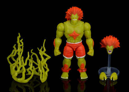 [$39.99] Jada Toys Ultra Street Fighter II Glow in the Dark Blanka (Player 2)