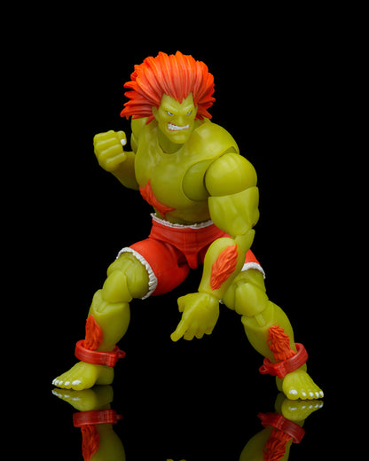 [$39.99] Jada Toys Ultra Street Fighter II Glow in the Dark Blanka (Player 2)