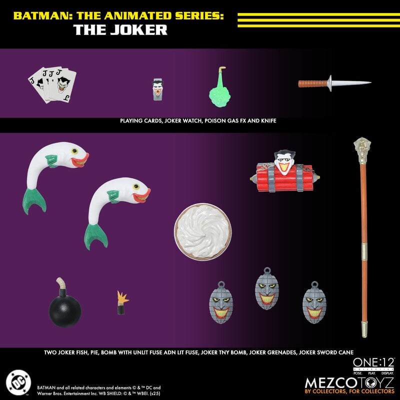Mezco One:12 Collective Batman: The Animated Series - Joker