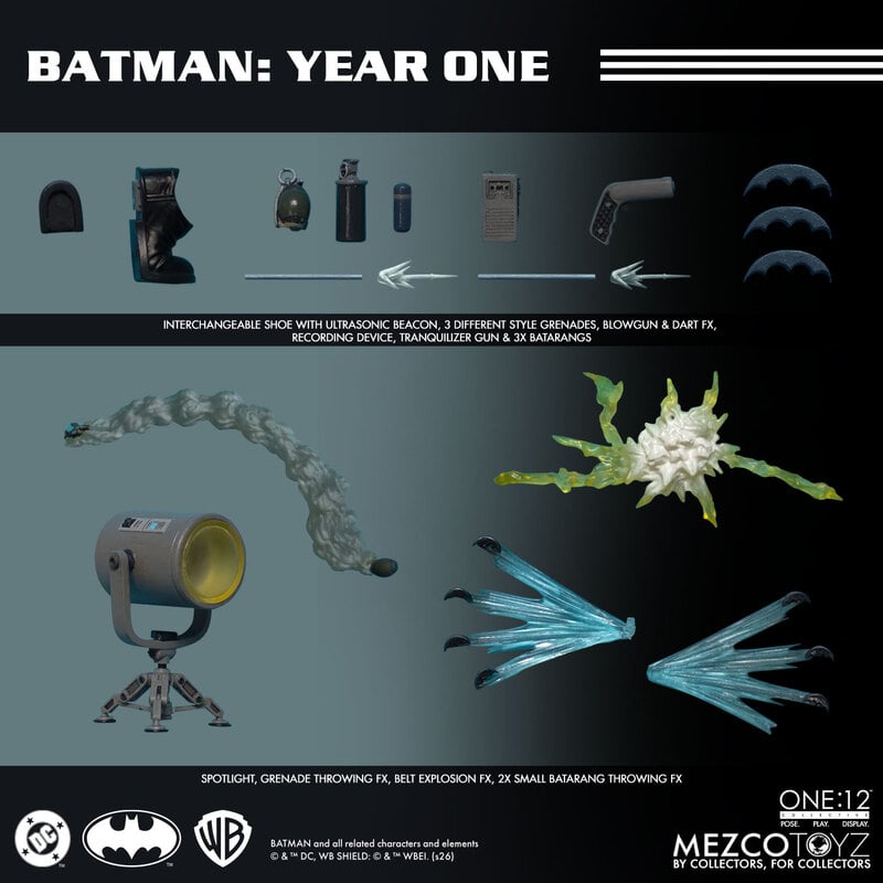 [$116.00] Mezco One:12 Collective Batman: Year One
