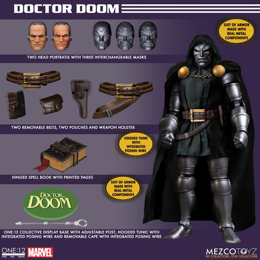 [$165.00] Mezco Doctor Doom One:12 Collective Action Figure