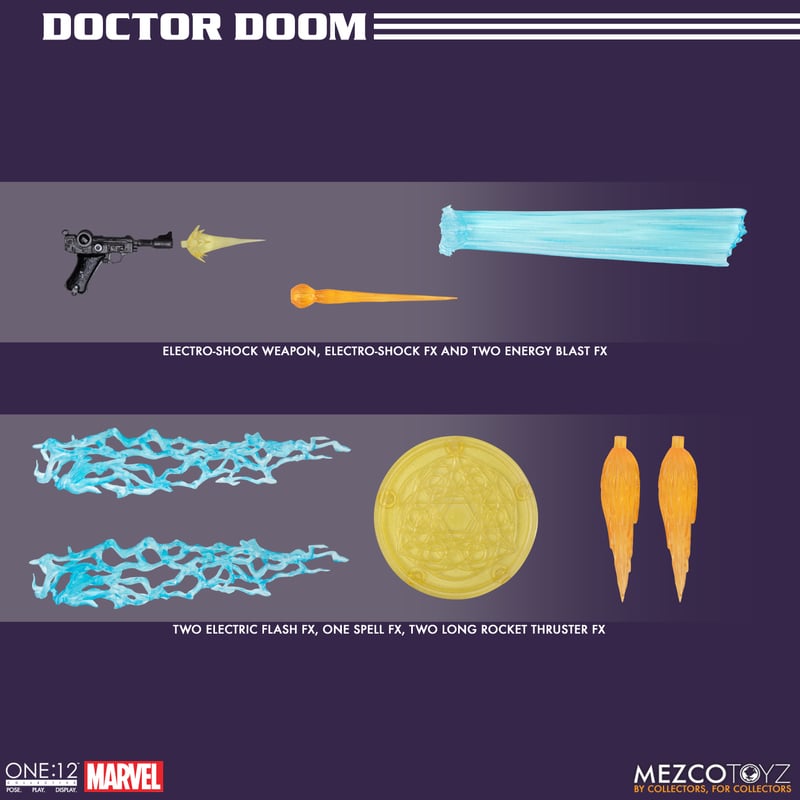 [$165.00] Mezco Doctor Doom One:12 Collective Action Figure