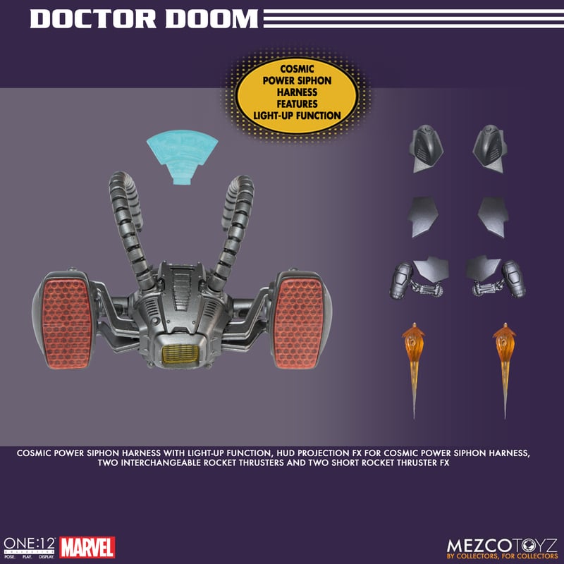 [$165.00] Mezco Doctor Doom One:12 Collective Action Figure