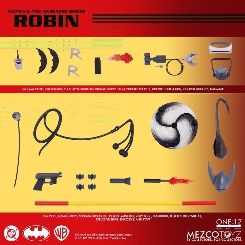[$116.00] Mezco One:12 Collective Batman: The Animated Series - Robin
