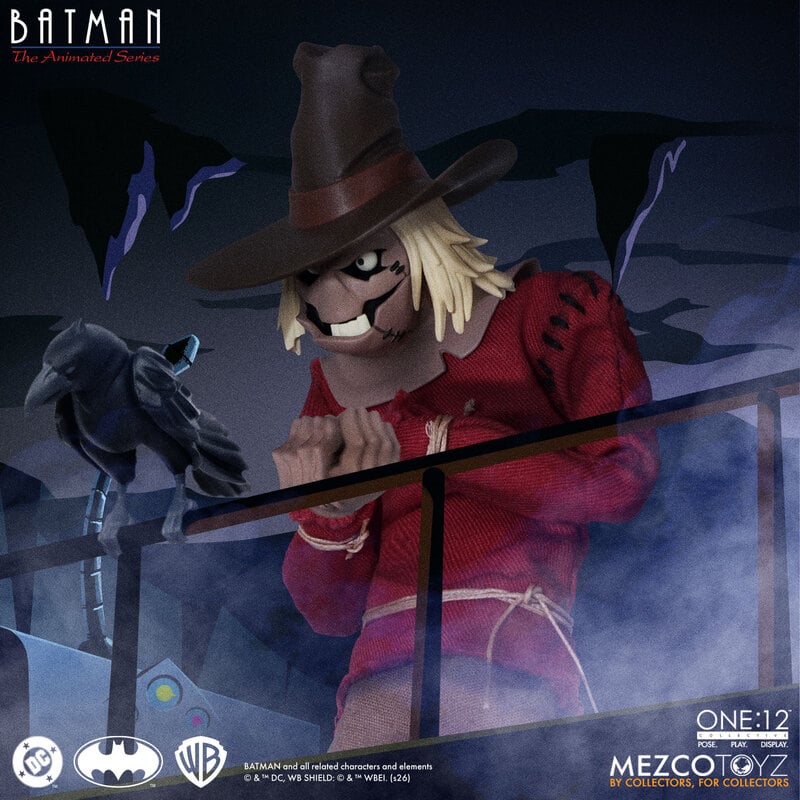 [$116.00] Mezco One:12 Collective Batman the Animated Series Scarecrow