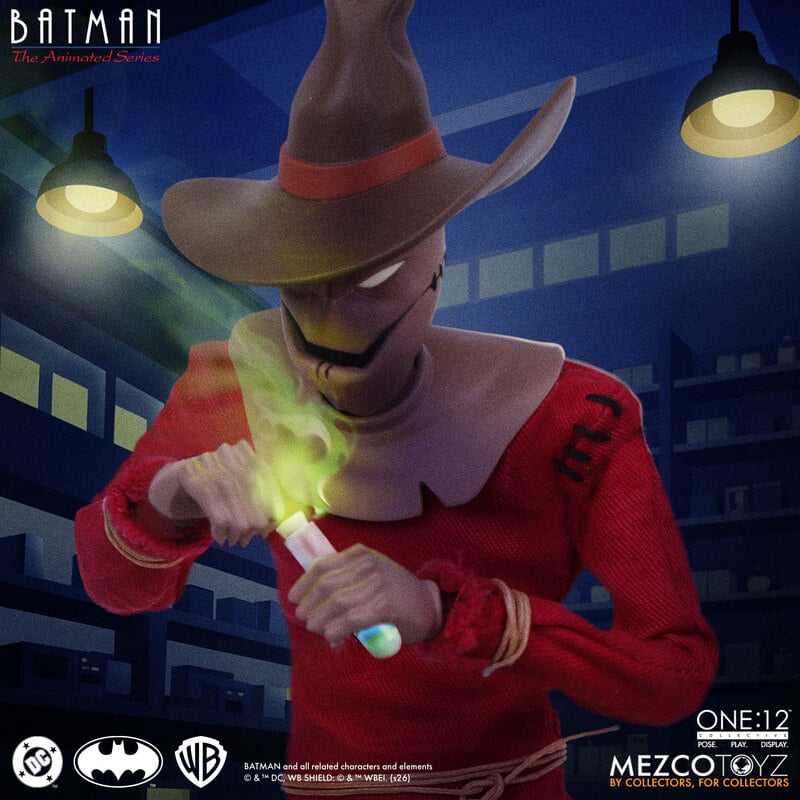 [$116.00] Mezco One:12 Collective Batman the Animated Series Scarecrow