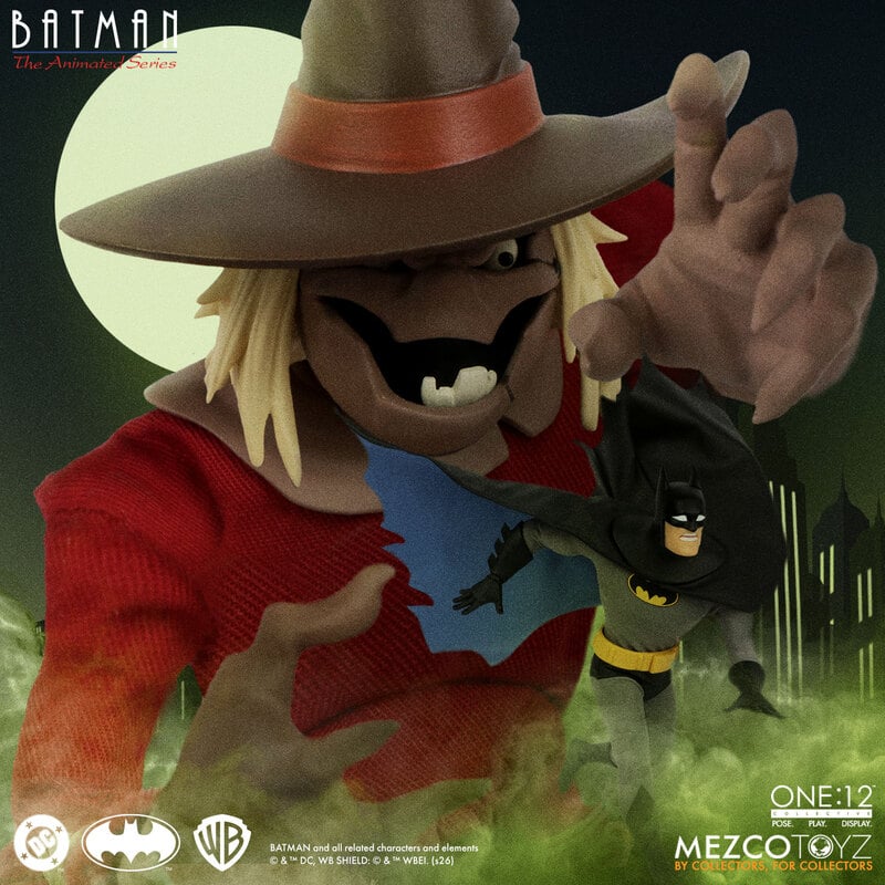 [$116.00] Mezco One:12 Collective Batman the Animated Series Scarecrow