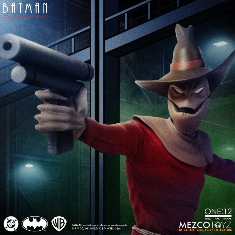 [$116.00] Mezco One:12 Collective Batman the Animated Series Scarecrow