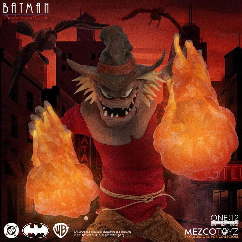 [$116.00] Mezco One:12 Collective Batman the Animated Series Scarecrow