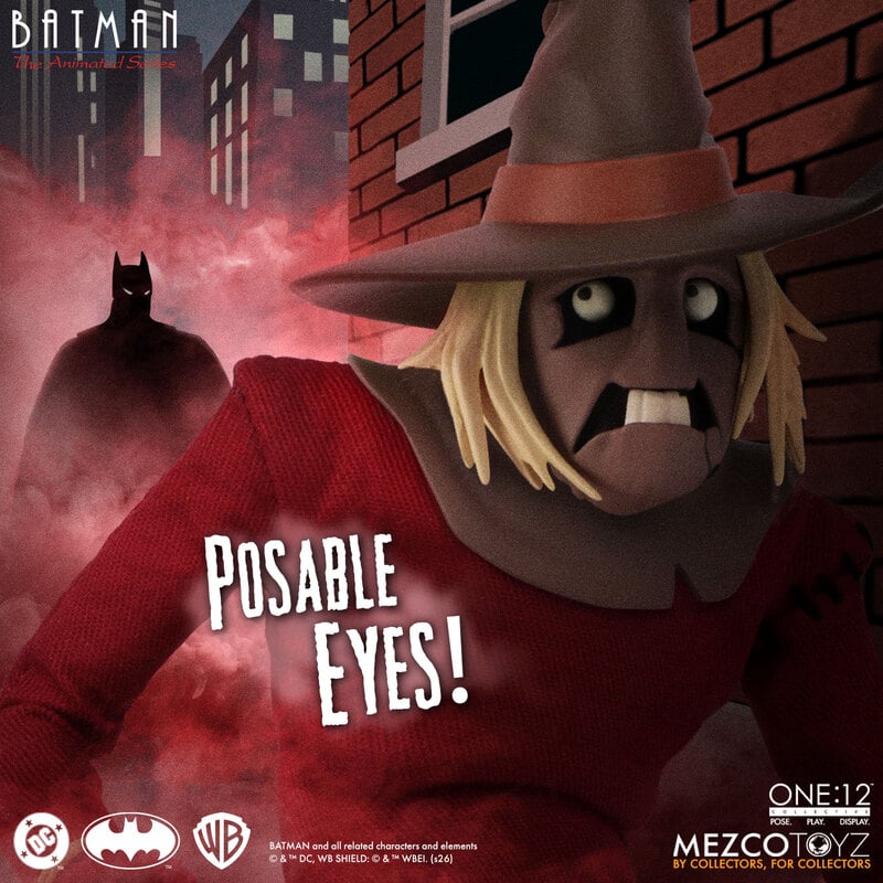 [$116.00] Mezco One:12 Collective Batman the Animated Series Scarecrow