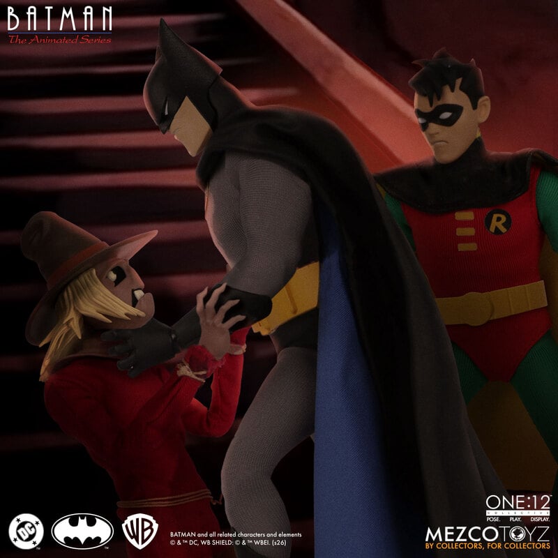 [$116.00] Mezco One:12 Collective Batman the Animated Series Scarecrow