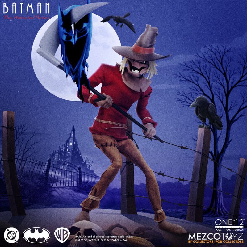[$116.00] Mezco One:12 Collective Batman the Animated Series Scarecrow