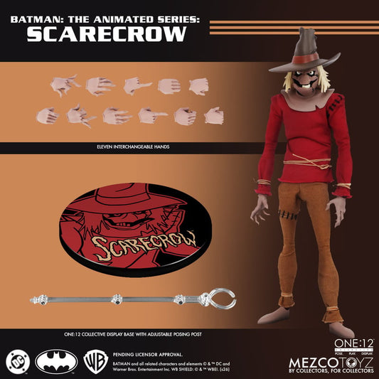 [$116.00] Mezco One:12 Collective Batman the Animated Series Scarecrow