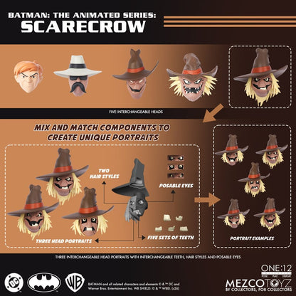 [$116.00] Mezco One:12 Collective Batman the Animated Series Scarecrow