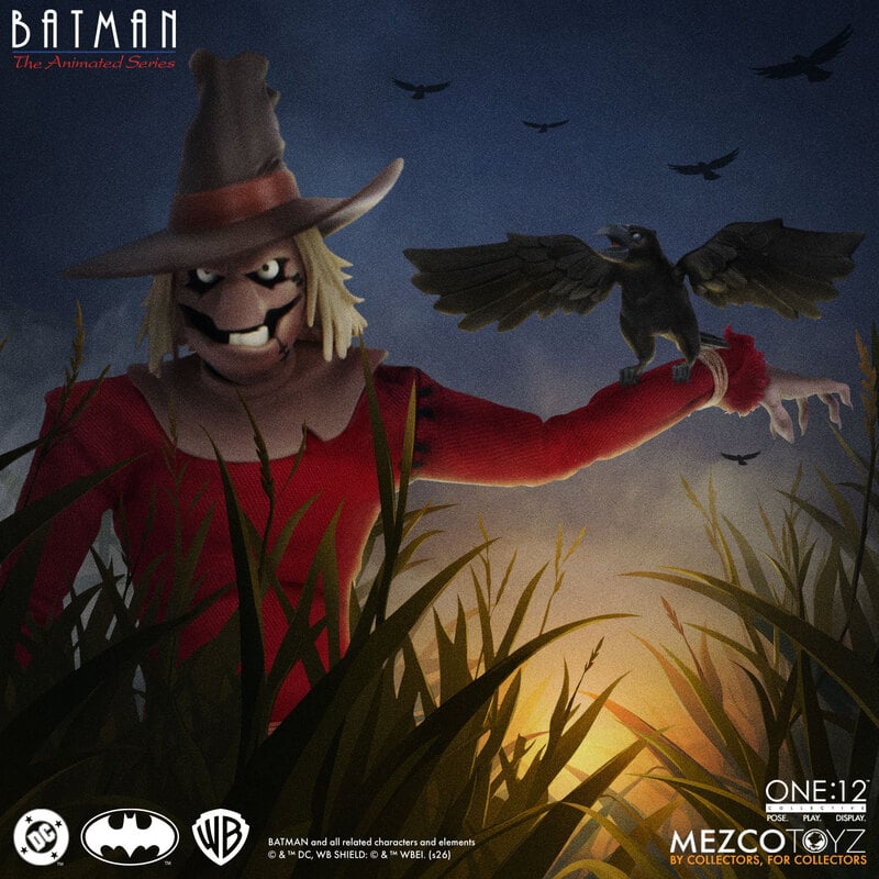 [$116.00] Mezco One:12 Collective Batman the Animated Series Scarecrow