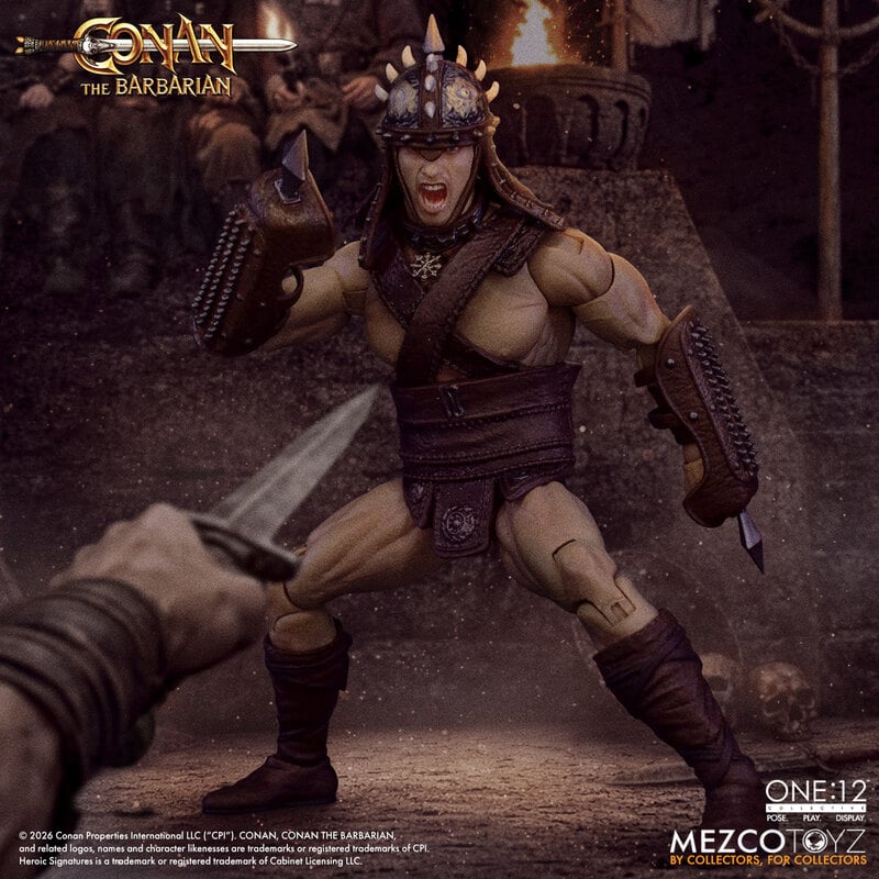 [$116.00] Mezco One:12 Collective Conan The Barbarian (1982): Pit Fighter Edition
