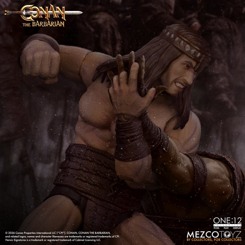 [$116.00] Mezco One:12 Collective Conan The Barbarian (1982): Pit Fighter Edition