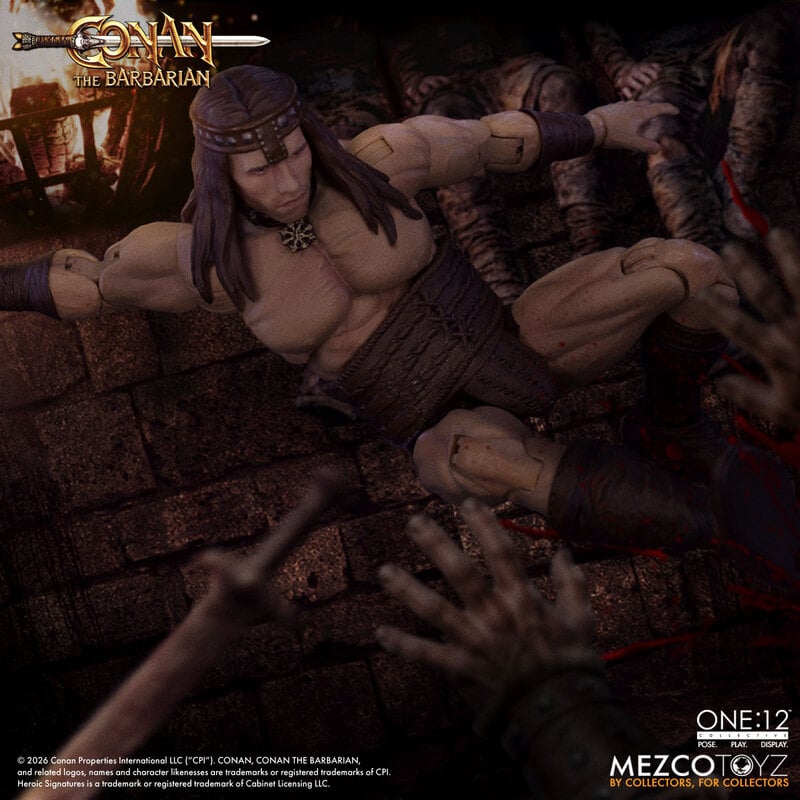 [$116.00] Mezco One:12 Collective Conan The Barbarian (1982): Pit Fighter Edition