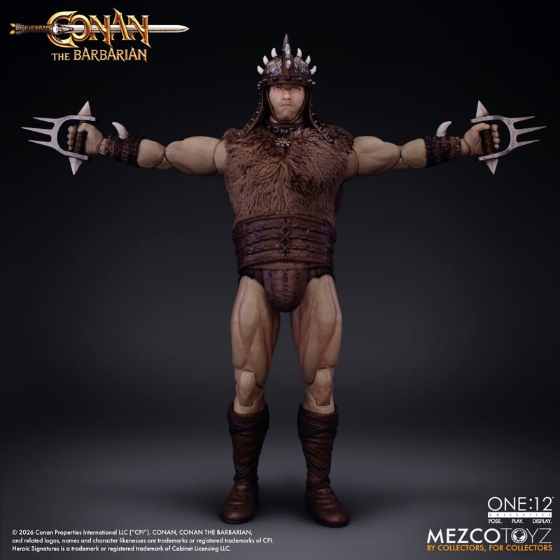 [$116.00] Mezco One:12 Collective Conan The Barbarian (1982): Pit Fighter Edition