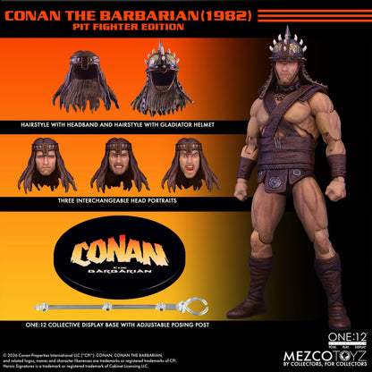 [$116.00] Mezco One:12 Collective Conan The Barbarian (1982): Pit Fighter Edition