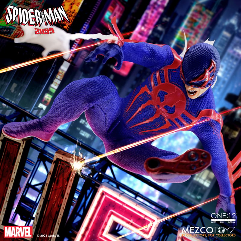 [$116.00] Mezco One:12 Collective Spider-Man 2099