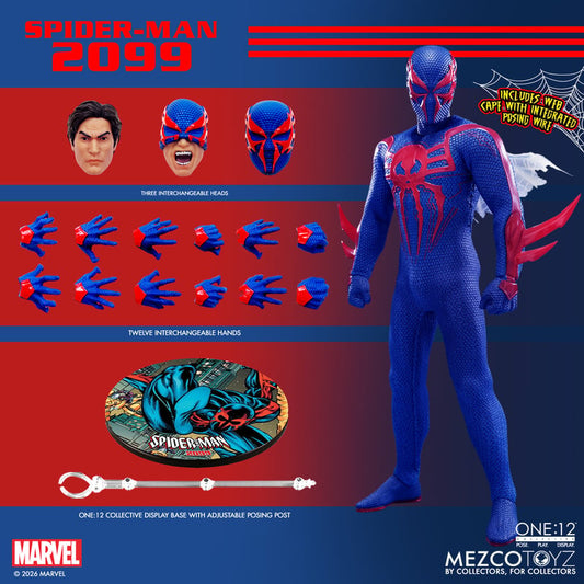 [$116.00] Mezco One:12 Collective Spider-Man 2099