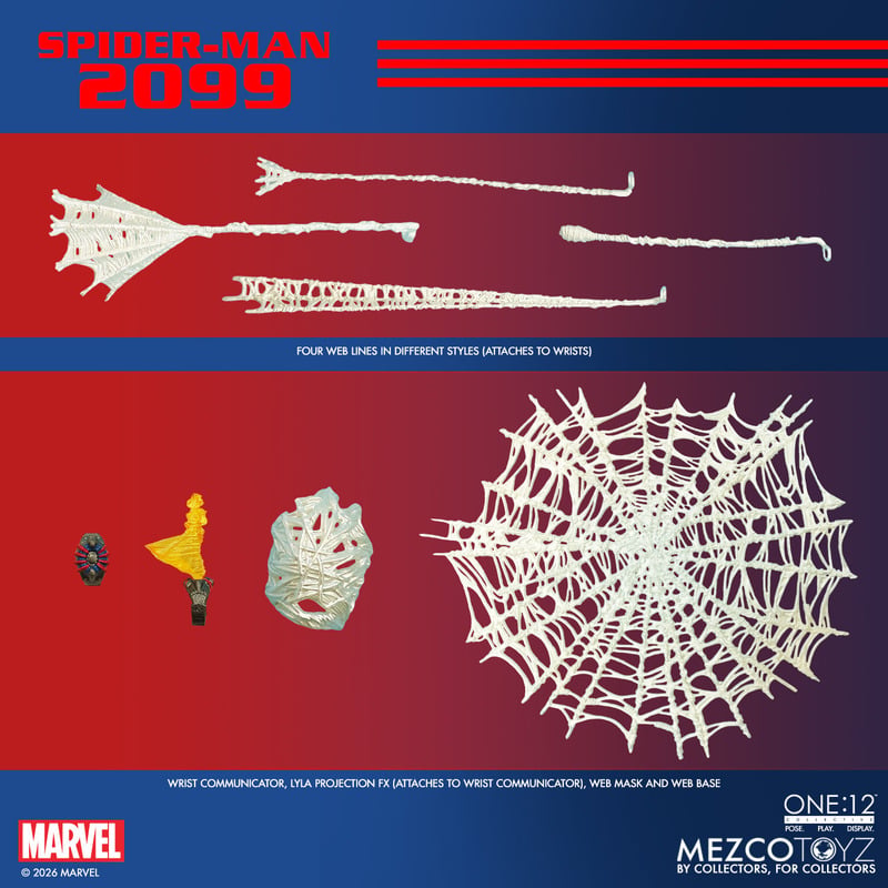 [$116.00] Mezco One:12 Collective Spider-Man 2099