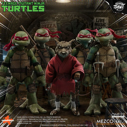 [$350.00] Mezco One:12 Collective Mirage Teenage Mutant Ninja Turtles Set