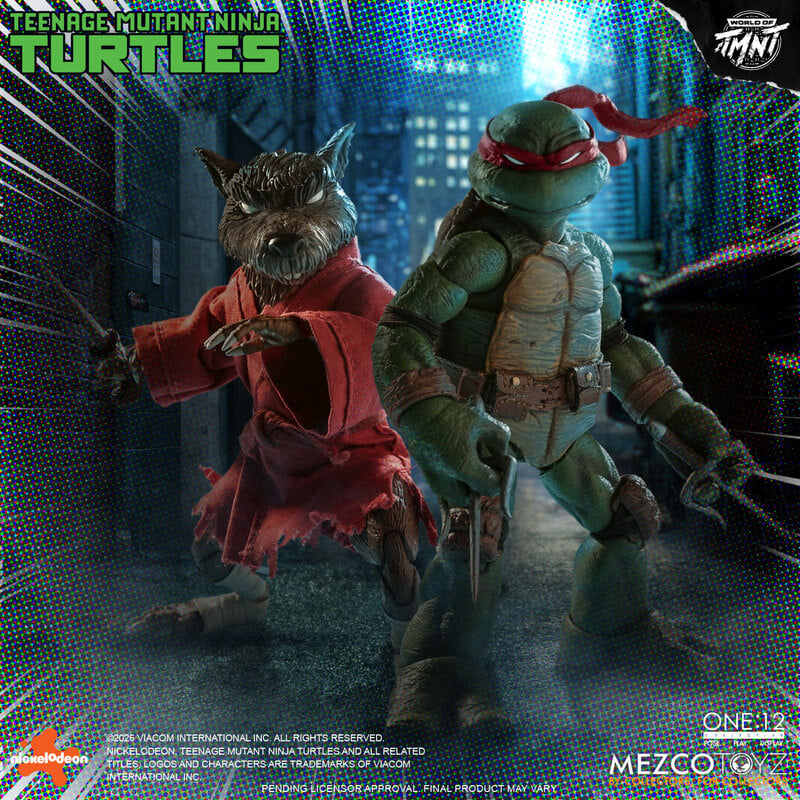 [$350.00] Mezco One:12 Collective Mirage Teenage Mutant Ninja Turtles Set