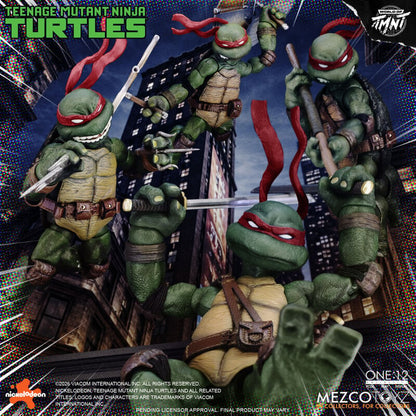 [$350.00] Mezco One:12 Collective Mirage Teenage Mutant Ninja Turtles Set