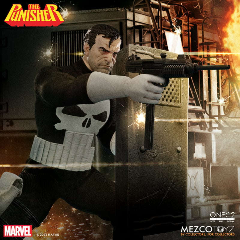 [$125.00] Mezco One:12 Collective Punisher