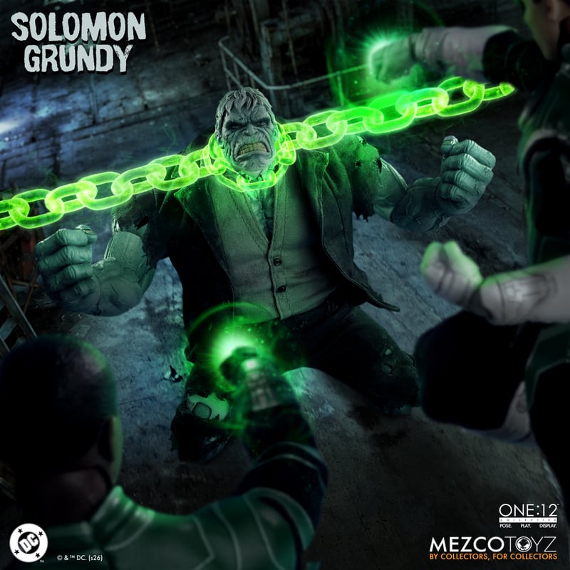 [$120.00] Mezco One:12 Collective Solomon Grundy