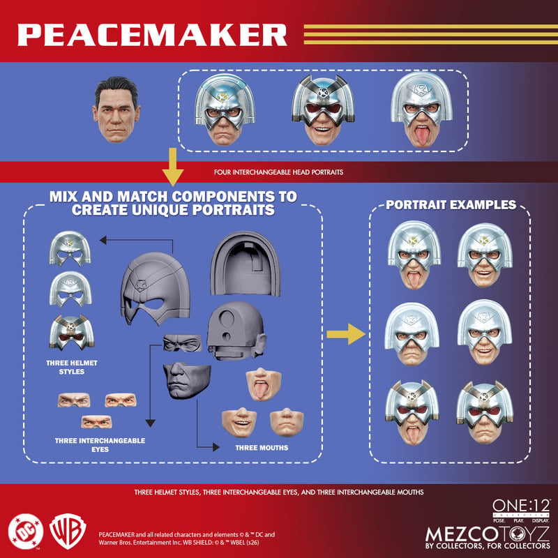 [$116.00] Mezco One:12 Collective Peacemaker