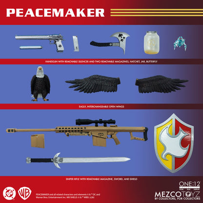 [$116.00] Mezco One:12 Collective Peacemaker