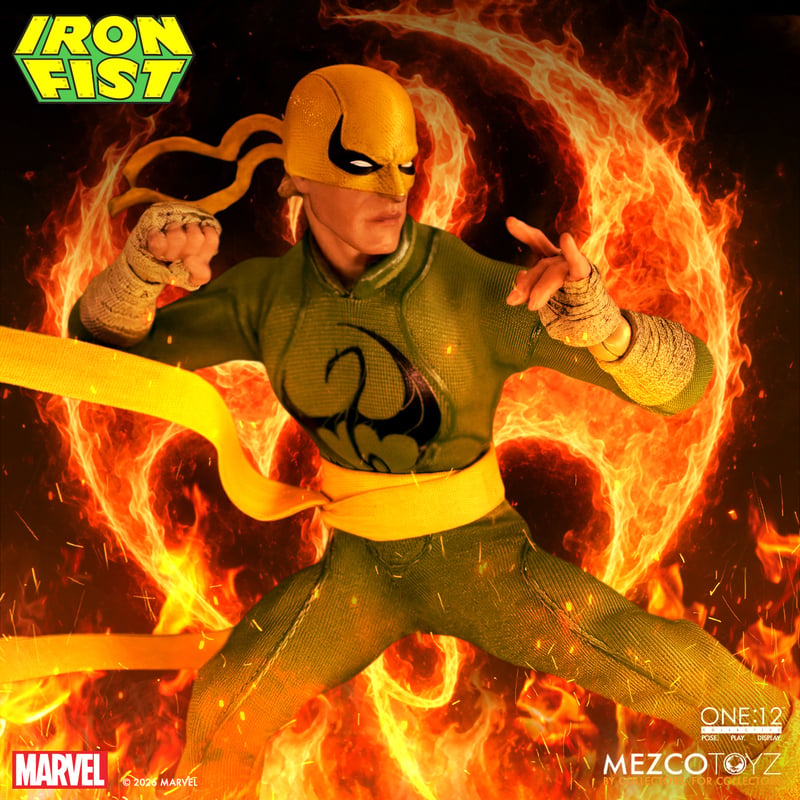 [$116.00] Mezco One:12 Collective Iron Fist
