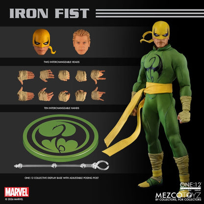[$116.00] Mezco One:12 Collective Iron Fist