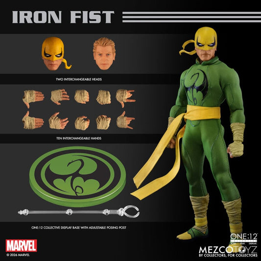 [$116.00] Mezco One:12 Collective Iron Fist
