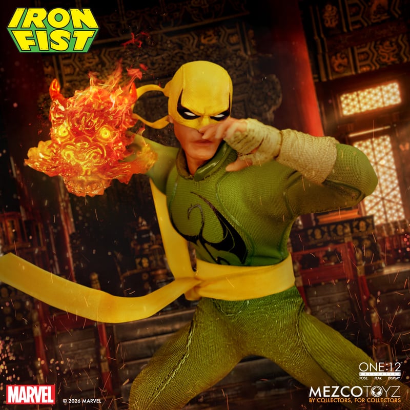 [$116.00] Mezco One:12 Collective Iron Fist