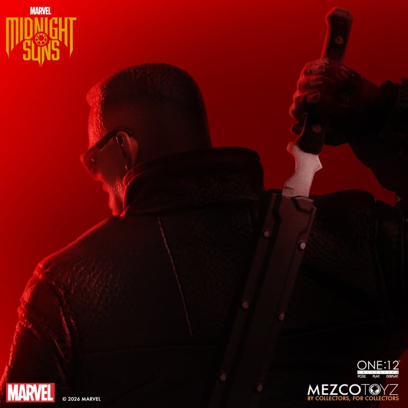 [$125.00] Mezco One:12 Collective Midnight Suns Blade