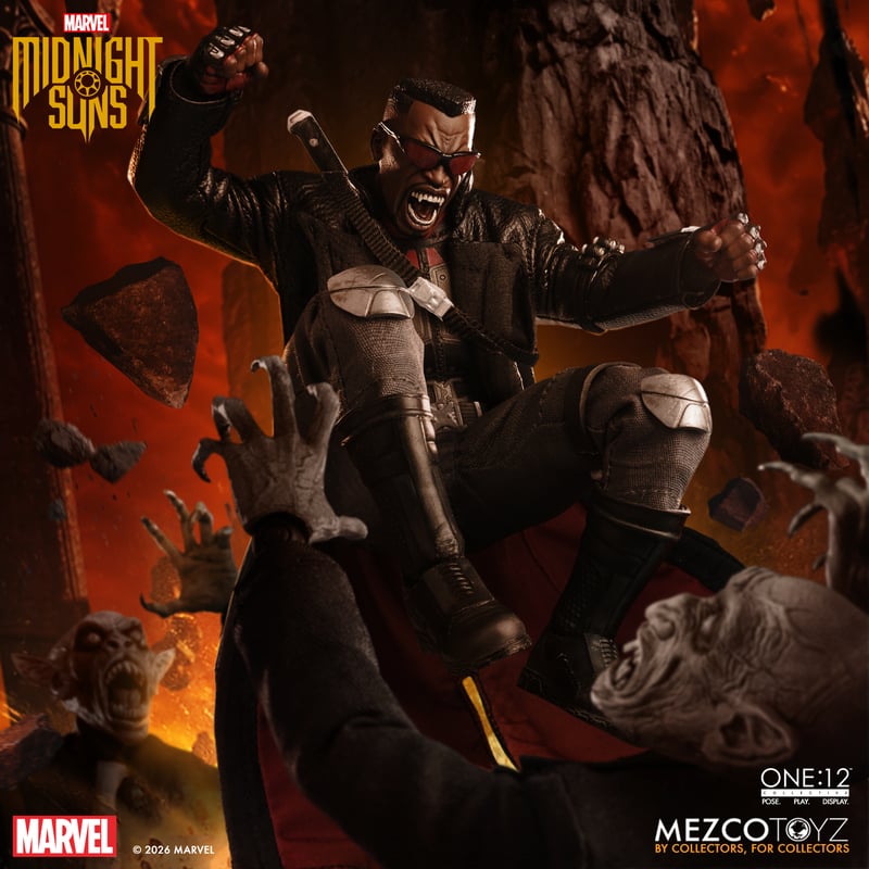 [$125.00] Mezco One:12 Collective Midnight Suns Blade