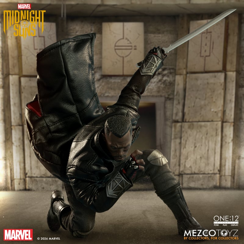 [$125.00] Mezco One:12 Collective Midnight Suns Blade