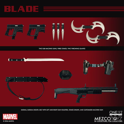 [$125.00] Mezco One:12 Collective Midnight Suns Blade